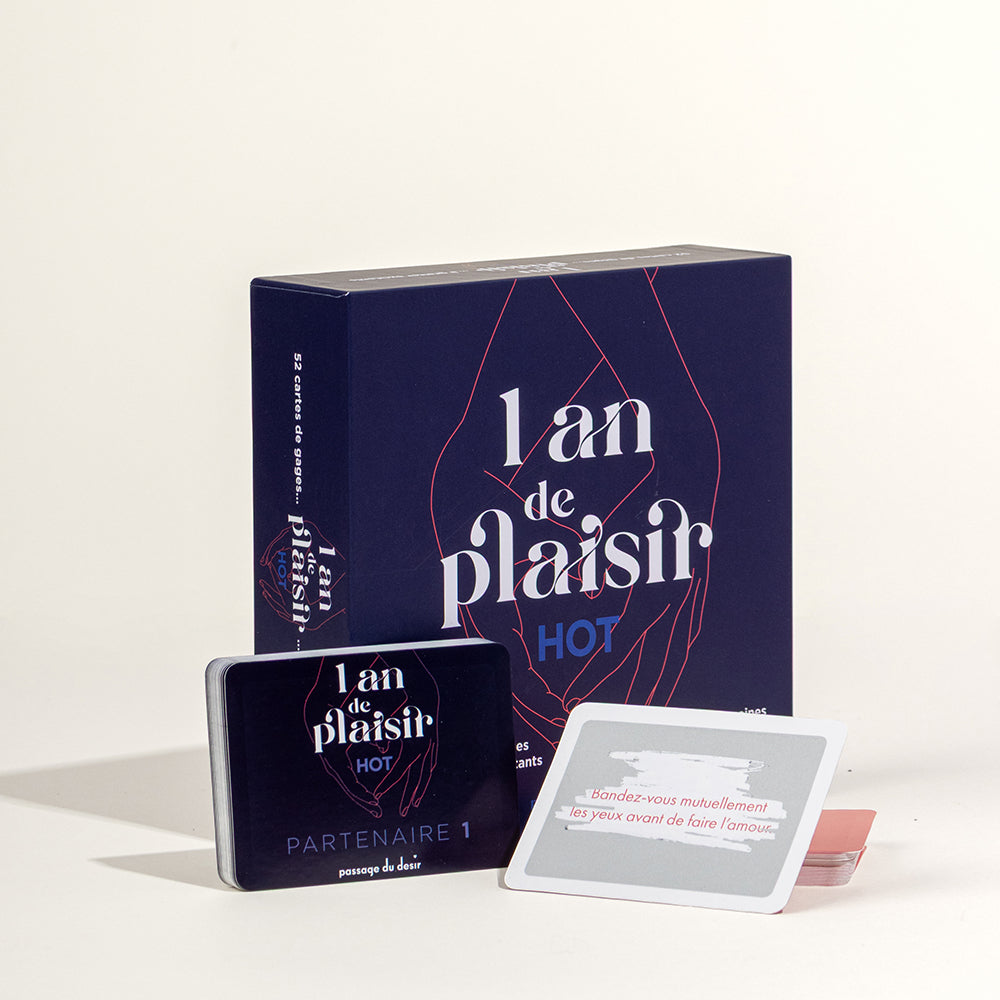 Jeu de cartes à gratter Un An de Plaisir HOT