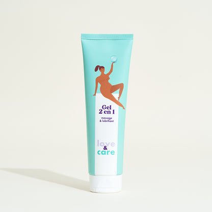 Gel 2 en 1 Massage et lubrifiant