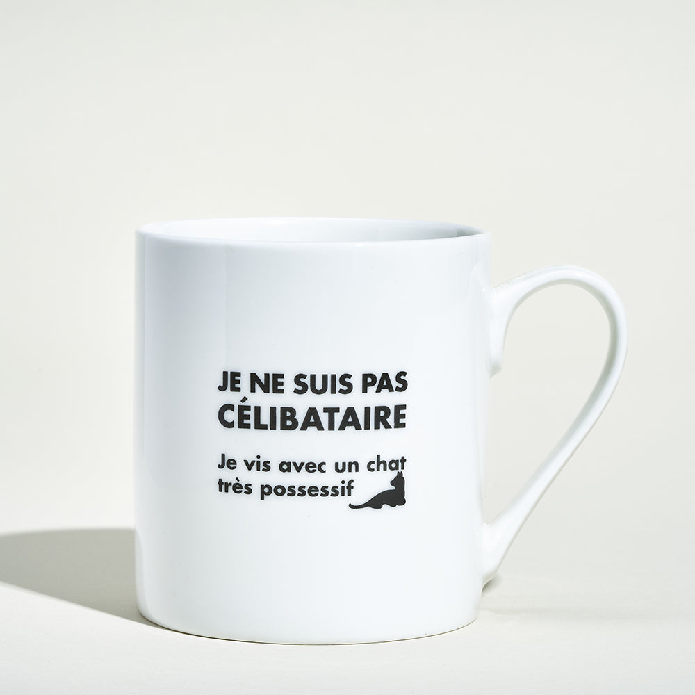 Mug Je ne suis pas célibataire