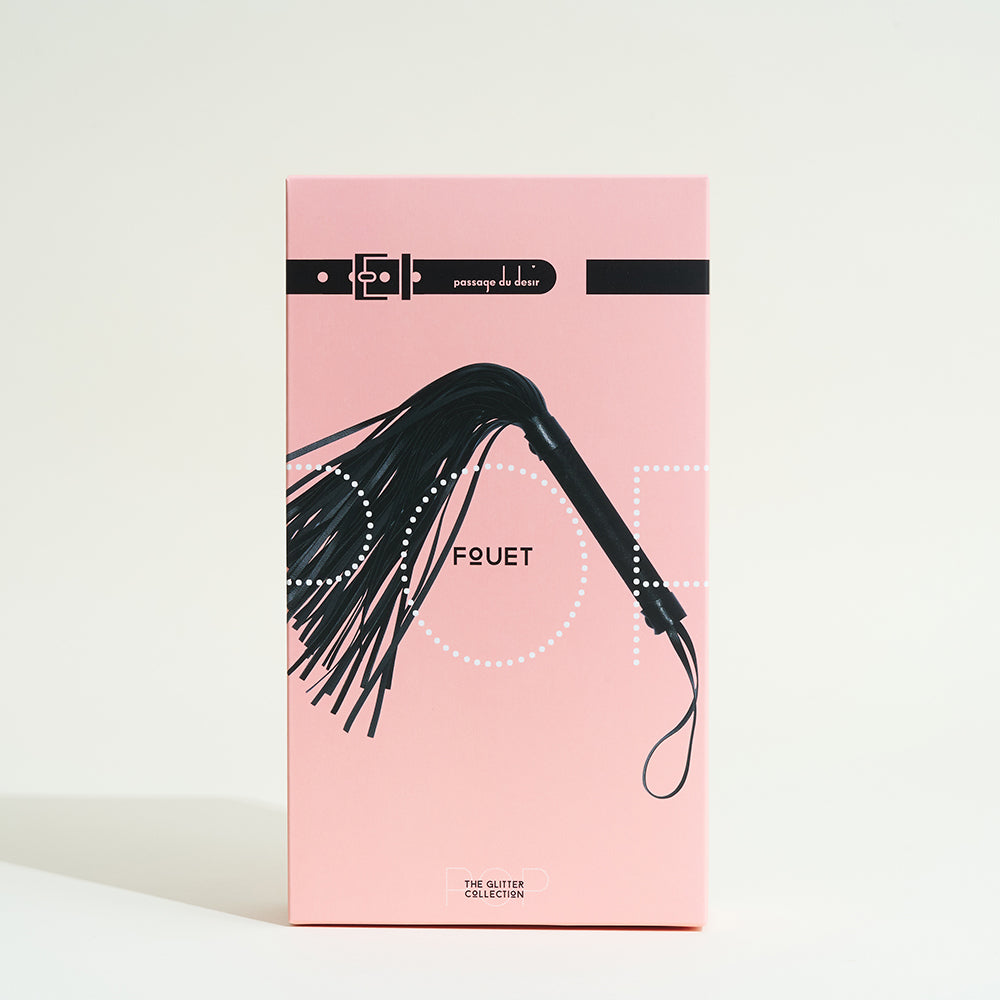 Fouet Pop - Noir pailleté