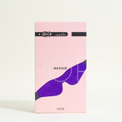 Masque pour les yeux Pop - Violet pailleté