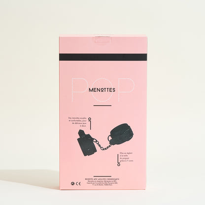 Menottes Pop - Noir pailleté