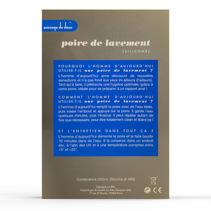 Poire à lavement l’Homme d’Aujourd’hui