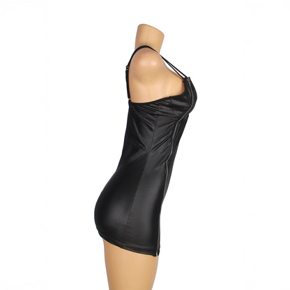 Robe Wetlook zippée OhYeah - Robe Wetlook zippée OhYeah