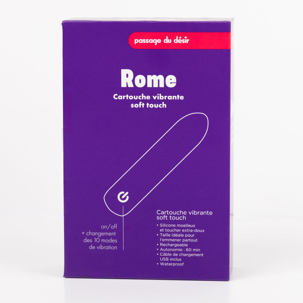 Rome Cartouche vibrante soft touch