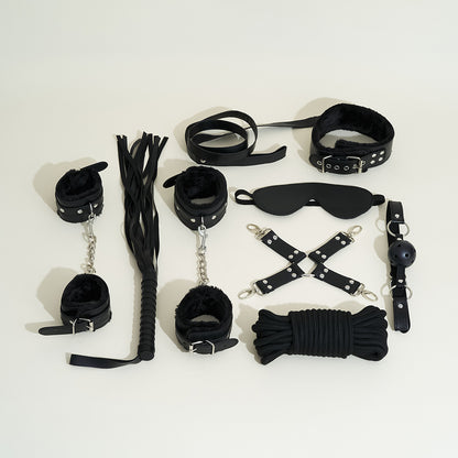 Coffret de bondage Secret Pleasure - Noir