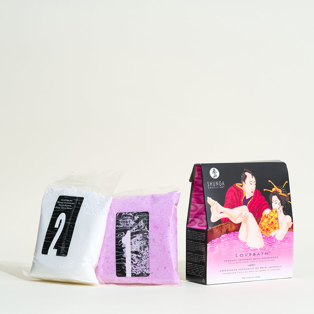 Gel de bain Lovebath Shunga - Fruit du dragon rose