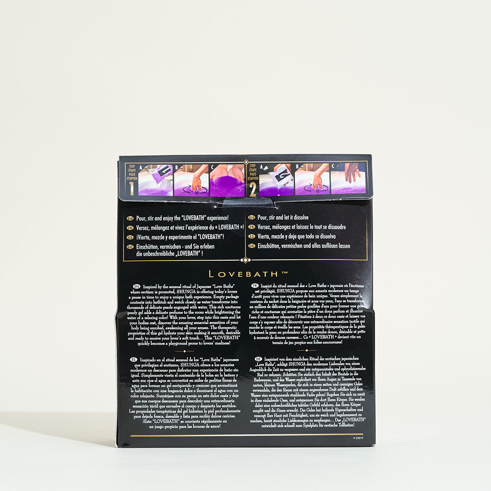 Gel de bain Lovebath Shunga - Lotus violet