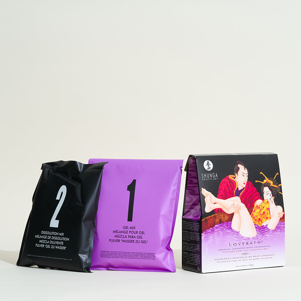 Gel de bain Lovebath Shunga - Lotus violet