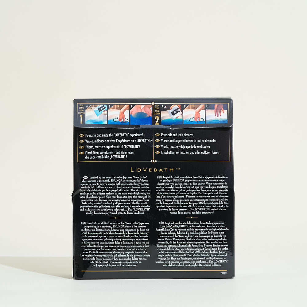 Gel de bain Lovebath Shunga - Océan bleu