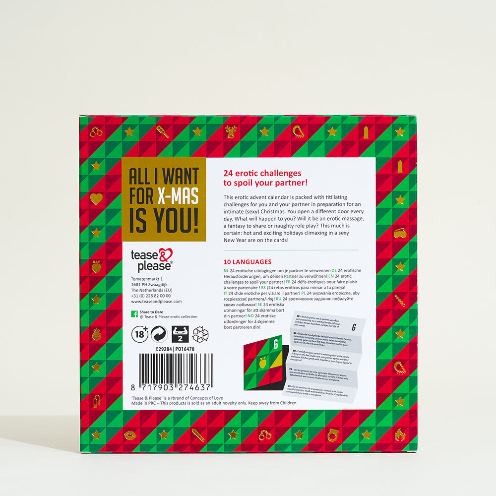 Calendrier de l'avent Tease and Please