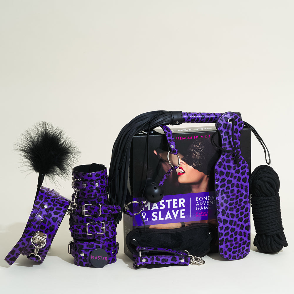 Jeu de Bondage Master & Slave - Violet