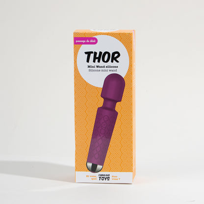 Thor Mini Wand Silicone - Bordeaux