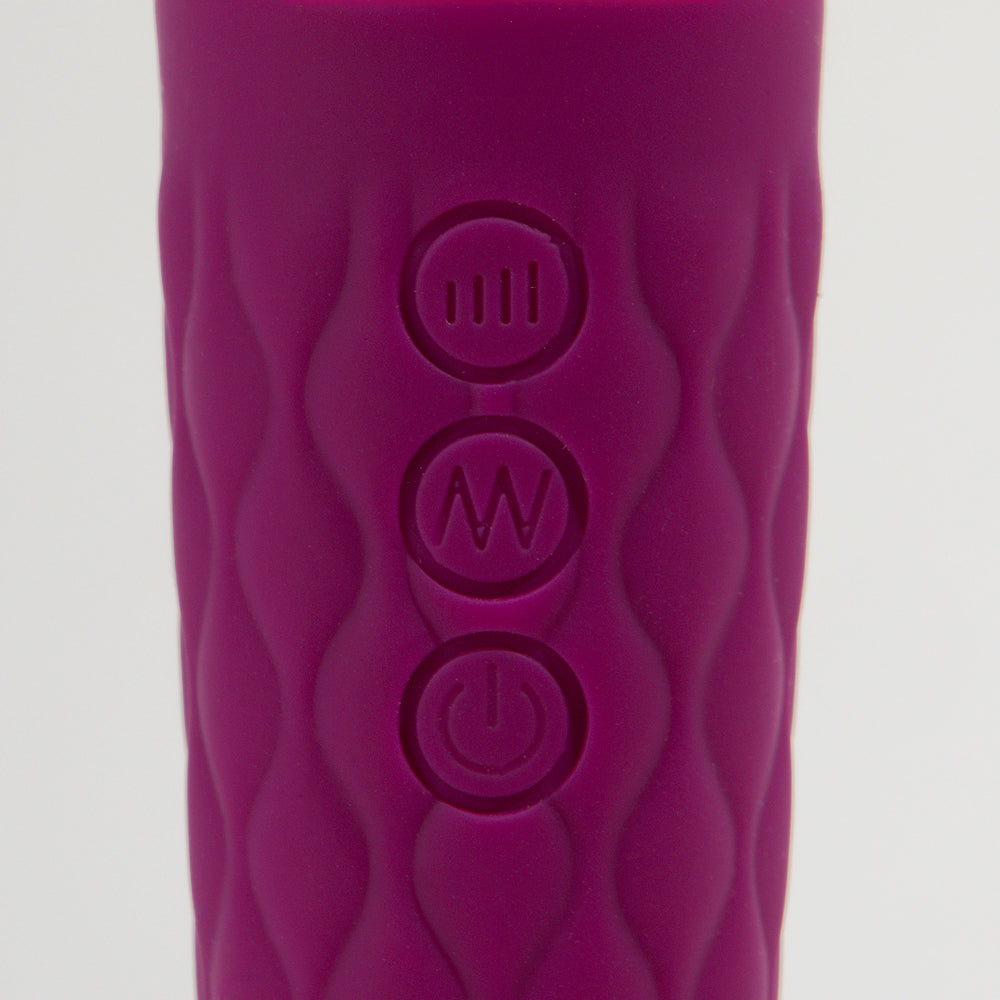 Thor Mini Wand Silicone - Bordeaux