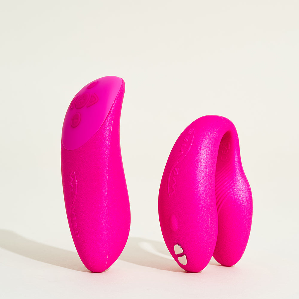 Chorus stimulateur connecté pour couple - Rose