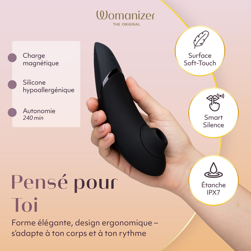 Pack Womanizer Next + Lapin Coquin - Noir
