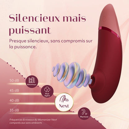 Pack Womanizer Next + Lapin Coquin - Bordeaux
