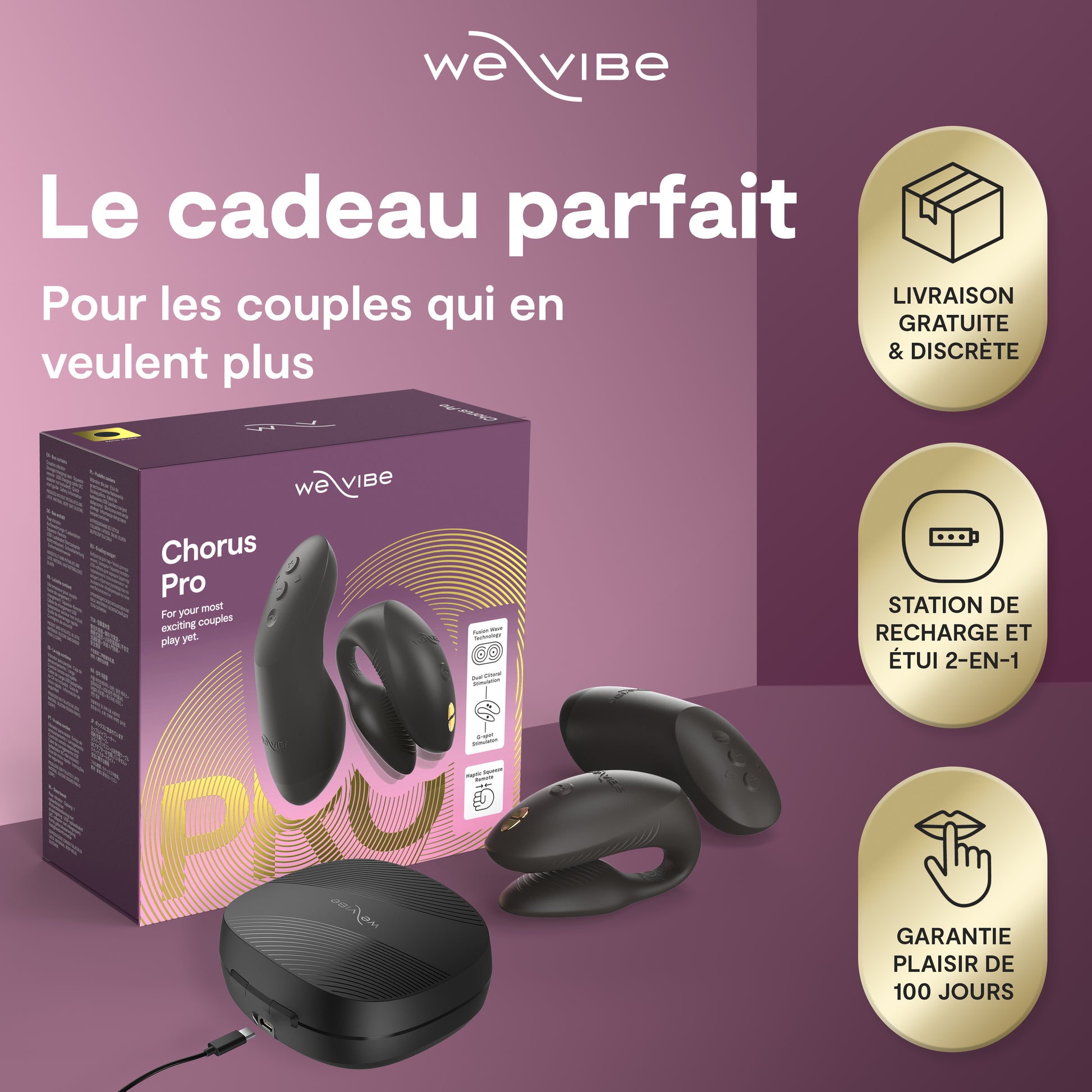 We Vibe Chorus Pro - Noir