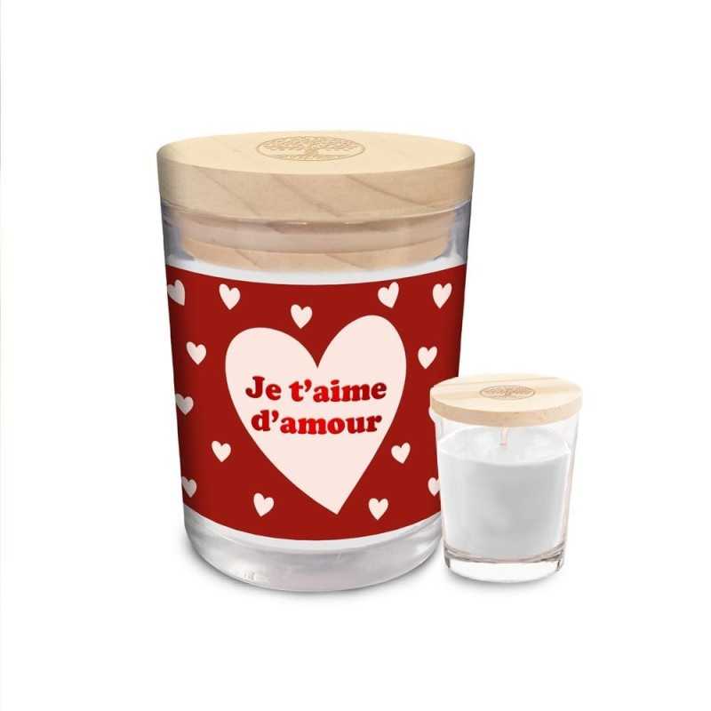 Bougie Je t’aime d’amour