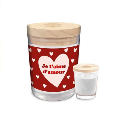 Bougie Je t’aime d’amour