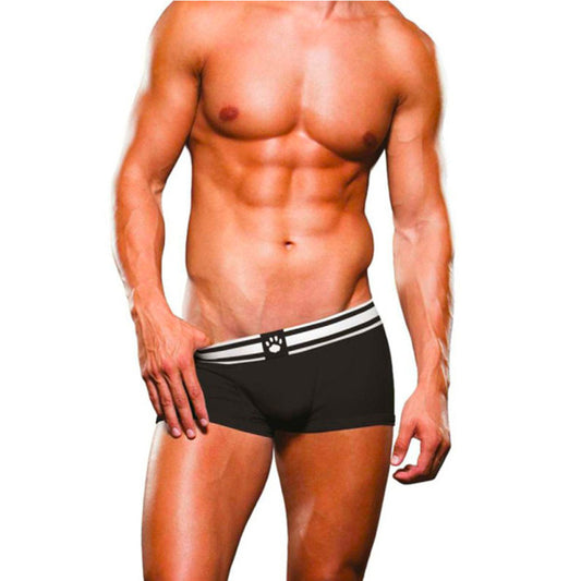 Boxer noir et blanc Prowler