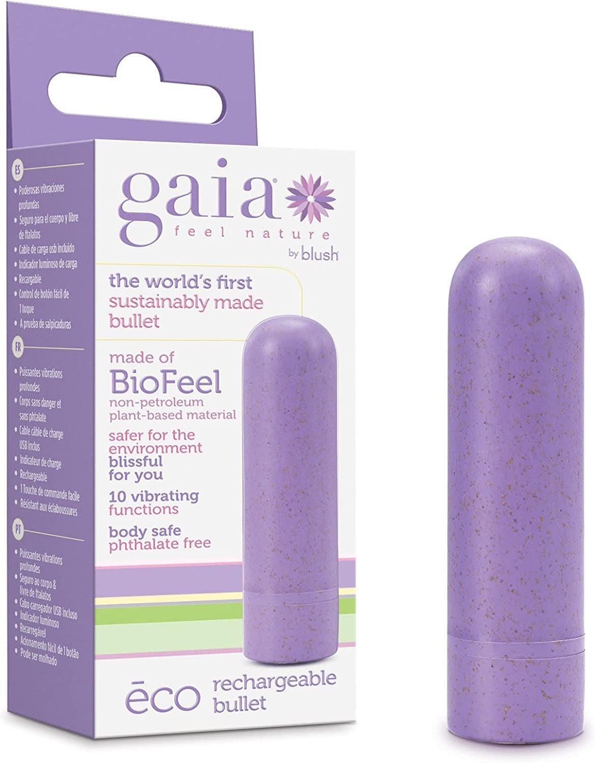 Bullet écologique rechargeable Gaia