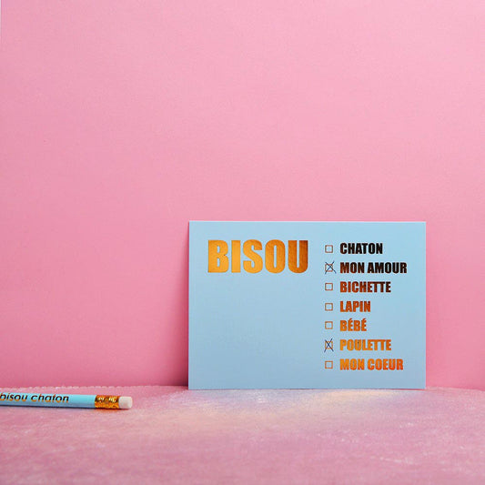 Bisou bleu