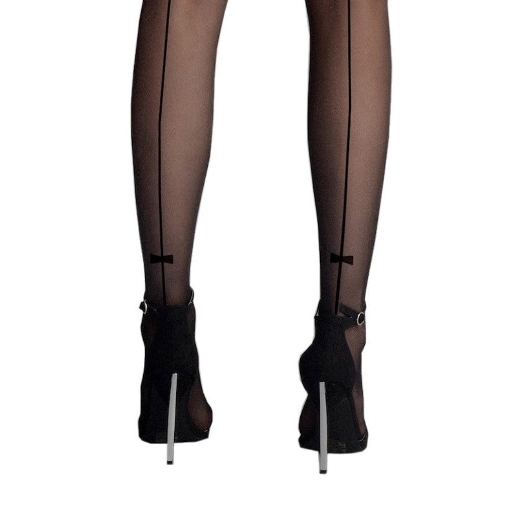 Collants à couture et motif Christy - Taille 2