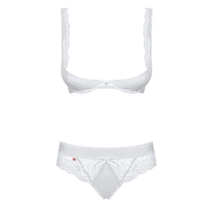 Ensemble ouvert Miamor Obsessive - Blanc