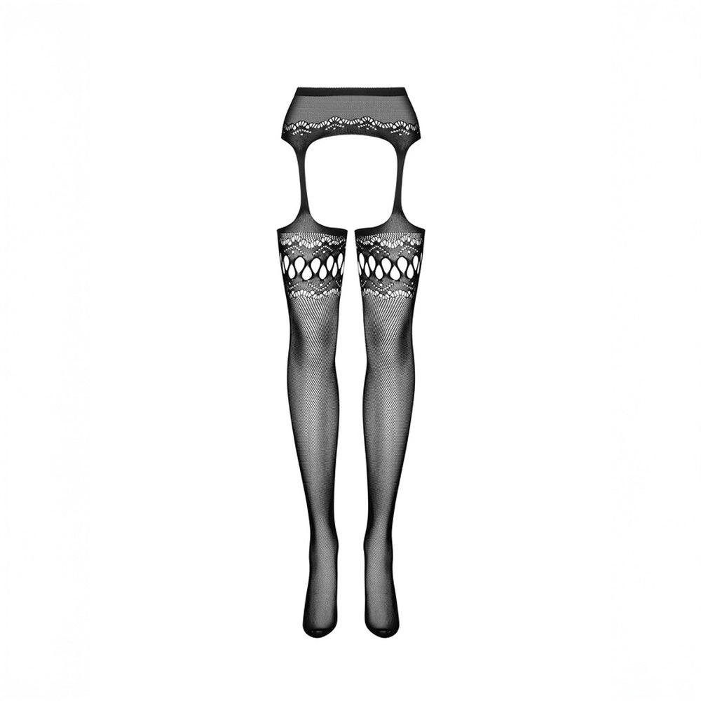 Collant ouvert porte-jarretelles Obsessive