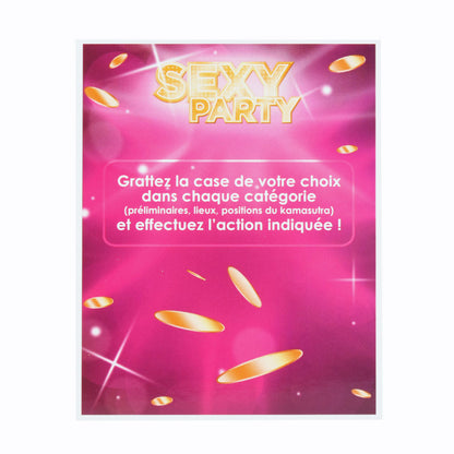 Jeu de grattage Sexy Party Passage du Désir