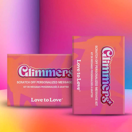 Cartes à gratter personnalisées Glimmers