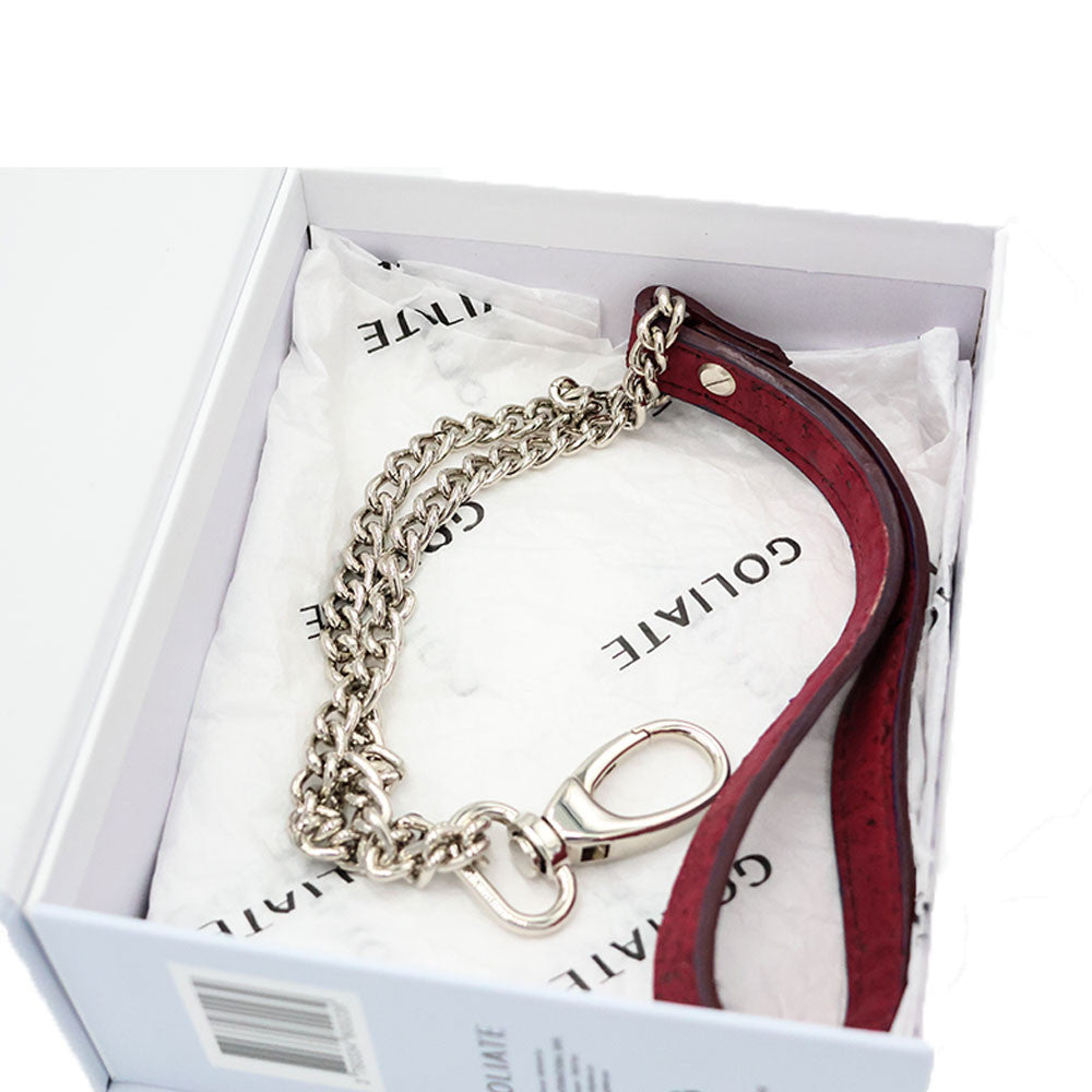 Laisse cuir vegan Goliate