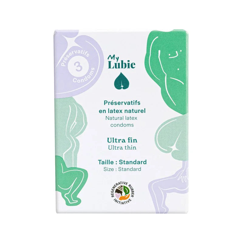 3 Préservatifs ultra fins standards My Lubie