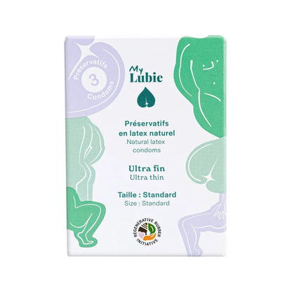 3 Préservatifs ultra fins standards My Lubie