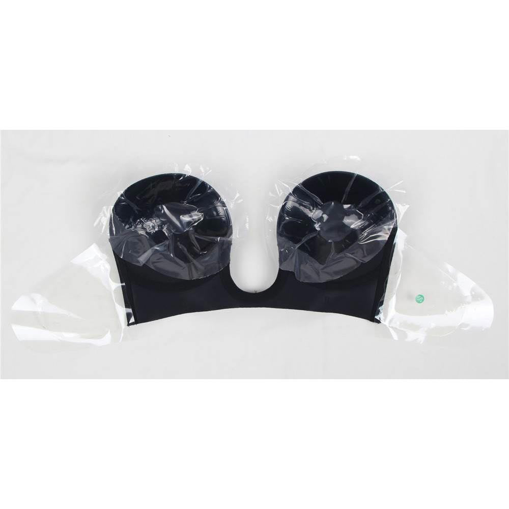 Soutien-gorge invisible push-up - Noir