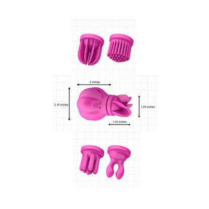 Stimulateur clitoridien Caress - Rose