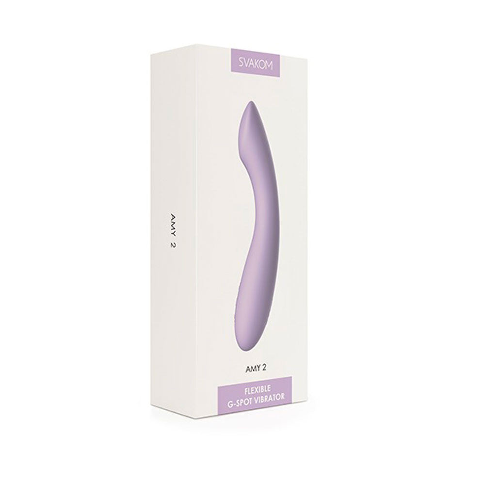 Stimulateur Point G Amy2 Svakom - Lilas