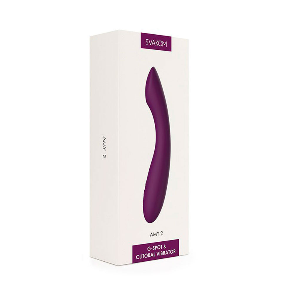 Stimulateur Point G Amy2 Svakom - Violet