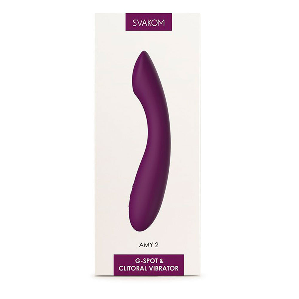 Stimulateur Point G Amy2 Svakom - Violet