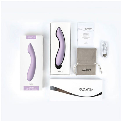Stimulateur Point G Amy2 Svakom - Lilas