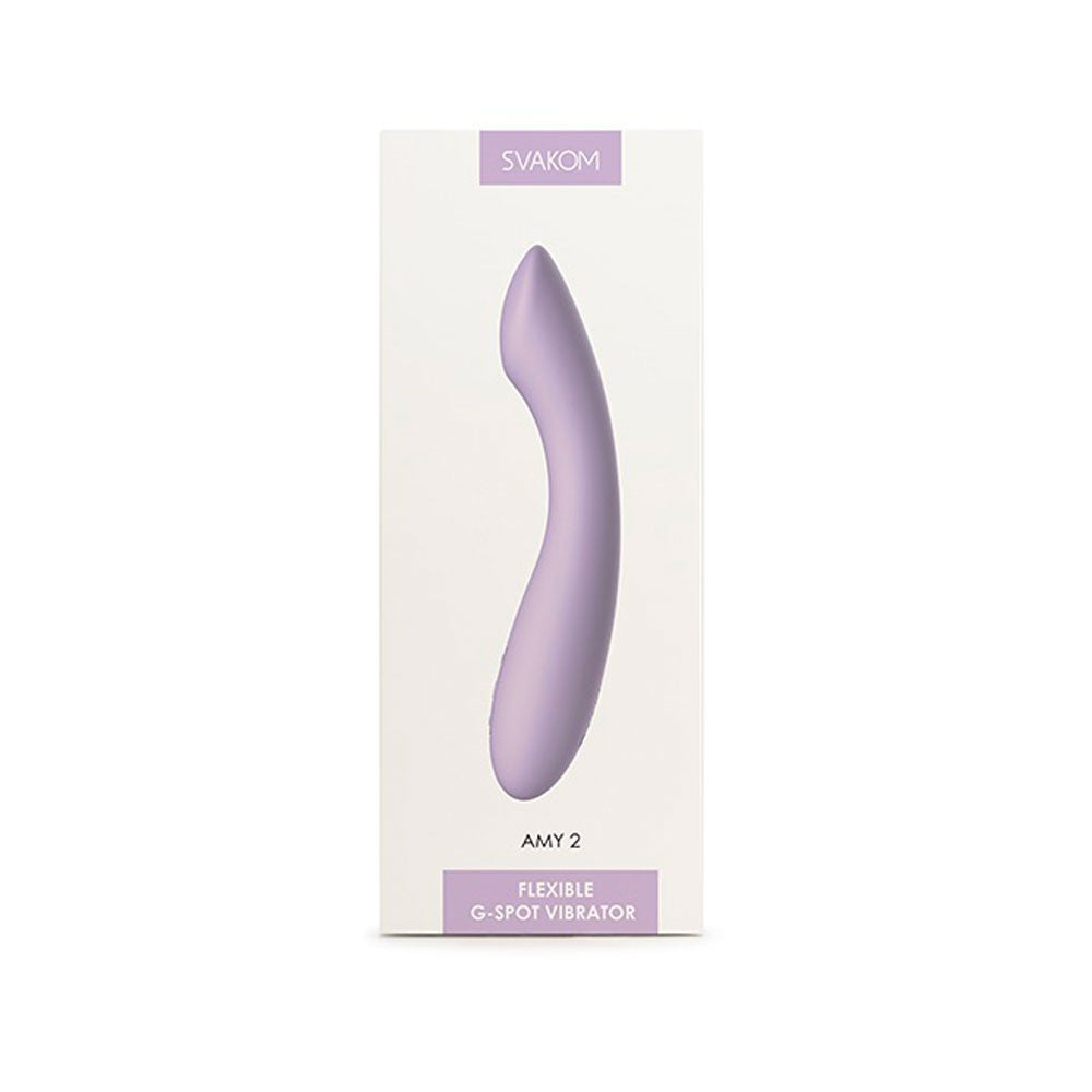 Stimulateur Point G Amy2 Svakom - Lilas