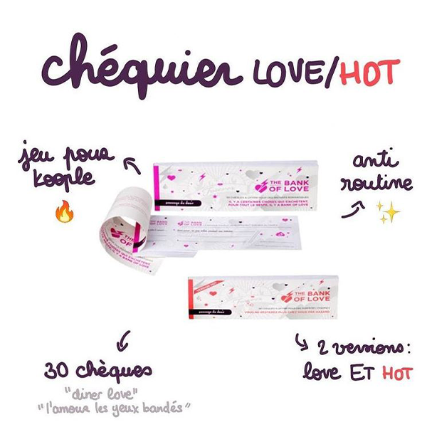Chéquier Bank of love Hot Passage du... #1