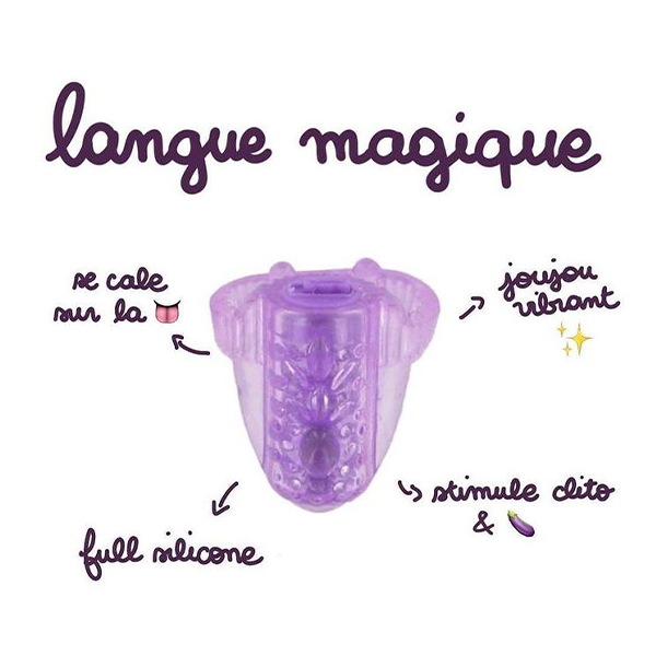 Vibro de langue "Langue Magique" #1